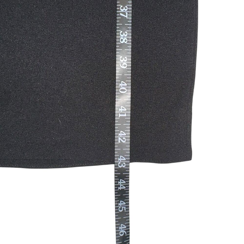 Dress the Population Elle Sweetheart Neck Sleeveless Sheath Black Midi Dress XL - Picture 9 of 9